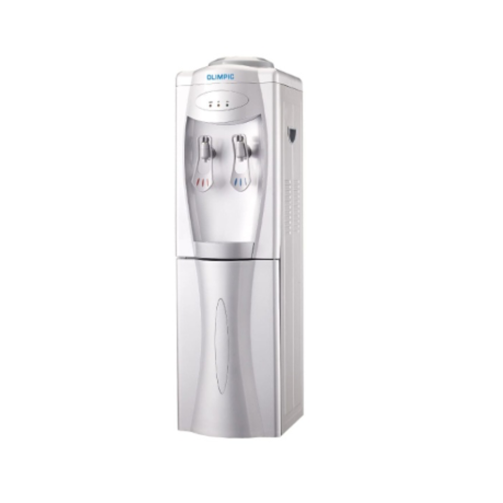 Untitled design(26) Olimpic Water Dispenser with Cabinet White - Image 1